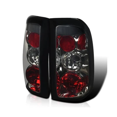 Smoke Lens Tail Light Fit For 1997-2004 Dodge Dakota, LH + RH Pair Assembly - Image 1 of 4
