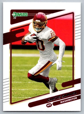 2021 Donruss Curtis Samuel Washington Football Team #223 - Image 1 of 2