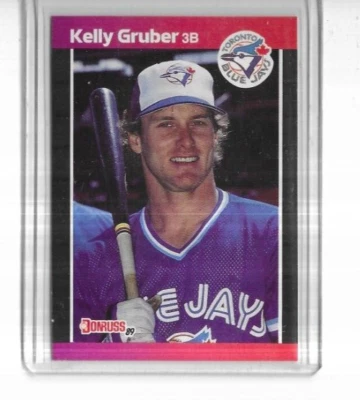 1989 Donruss #113 Kelly Gruber Toronto Blue Jays - Image 1 of 2