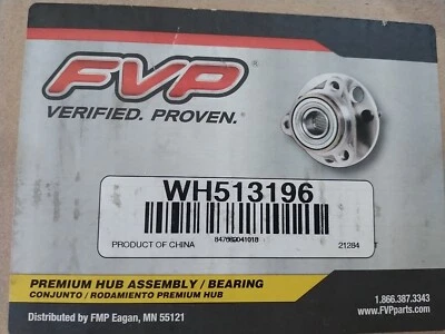 Conjunto de cojinete de rueda y buje delantero de calidad construido WH513196 Foto 1 de 2
