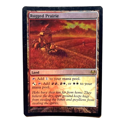 Rugged Prairie FOIL NM Eventide Rare MTG See Photos Magic the Gathering - Image 1 of 2