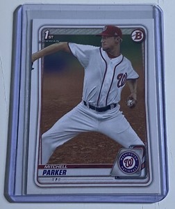 Mitchell Parker 2020 Bowman Draft 1st Bowman #BD-176 Washington Nationals