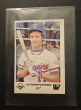 1981-82 Al Pedrique Venezuelan Winter League Sticker #207