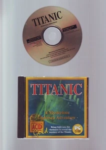 TITANIC : A MYSTERIOUS UNDERSEA ADVENTURE - 1998 PC GAME - JEWEL CASE EDITION - Picture 1 of 1