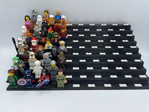 Vitrine Aufsteller für 90 Lego Minifiguren l Schwarz l für IKEA Kallax l Display - Bild 1 von 8