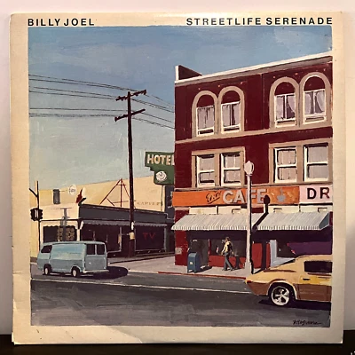 BILLY JOEL - Streetlife Serenade (1974) - 12" Vinyl Record LP - EX Foto 1 de 3
