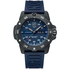 Luminox Men's Watch Master Carbon Seal Automatic Blue Dial Rubber Strap Dive3863