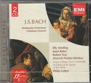 Doppio CD J.S. BACH CHRISTMAS ORATORIO - LEDGER  - Imagen 1 de 1