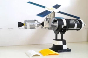1:144 Scale Sky Lab S-IVB Skylab Model Space Station Painted Model Toy Collectio - Picture 1 of 7