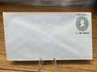 1899 Rare US Intervention In Cuba 1c Stamp Blue Cover Envelope #U77 Overprint JD