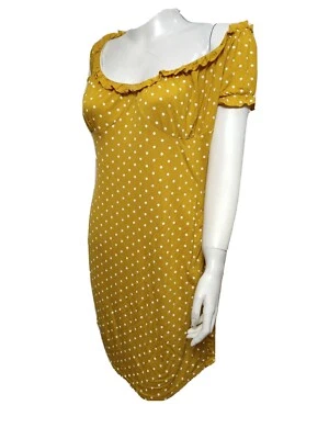 BOOHOO Women NEW SZ 10 MATERNITY Sundress Boat neck Short-sleeve (#N5 - Image 1 of 4