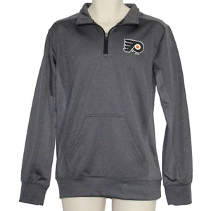 Philadelphia Flyers Pullover Jacket NEW Mens Small Hockey Polyester Top NHL S - Picture 1 of 12