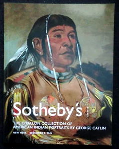 O'Fallon Collection American Indian Portraits (2004) Sotheby's Auction Catalogue - Imagen 1 de 1