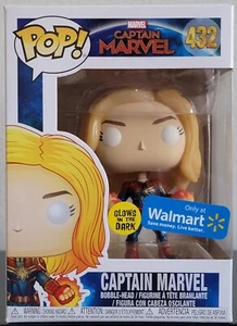 Funko Pop! CAPITANA MARVEL GITD Brilla en la Oscuridad Exclusivo de Walmart - Imagen 1 de 7