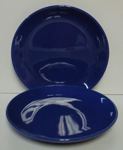 Waechtersbach SOLID COLOURS (ROYAL BLUE) Salad Plates SET OF TWO - Picture 1 of 3