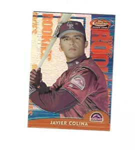 Finest Refractors #259 Javier Colina 2000/1000 Colorado Rockies - Imagen 1 de 2