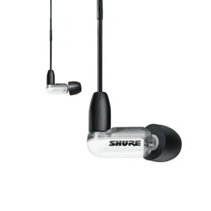Shure AONIC 3 Wired Sound Isolating In-Ear Headphone, clear - Picture 1 of 1