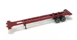 Z Scale ISO Container Trailer Kit for Tractor Truck by Showcase Miniatures(4010) - Picture 1 of 5