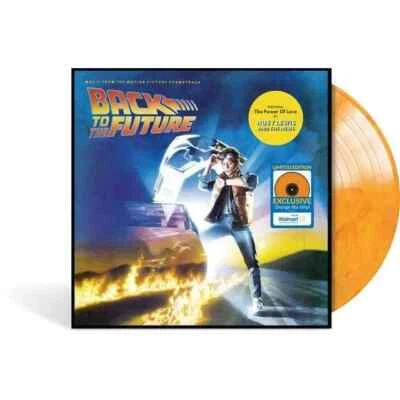 BACK TO THE FUTURE - MUSIC FROM MOTION PICTURE SOUNDTRACK - RARE ORANGE LP - NEW - Image 1 of 4