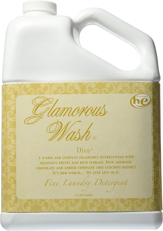 Tyler Candle Company Glamorous Wash Laundry Detergent, Diva, 1 Gallon