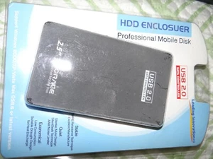 2.5in USB 3.0/2.0 SATA SSD HDD Hard Drive Case Disk Enclosure - NEW - Picture 1 of 2