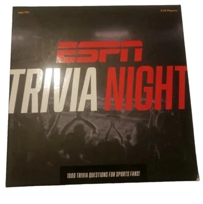 ESPN Trivia Night - A Sports Trivia Family Board Game Funko Games Sealed - Image 1 of 2