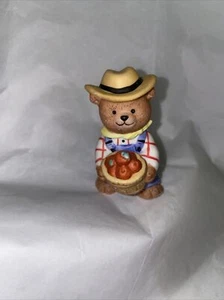 BC Bronson Collectibles Bear Figurine Farmer Porcelain Bisque. New no box - Picture 1 of 5