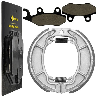 Front Brake Pads & Rear Brake Shoes for Honda CMX250C CMX250X Rebel 2005-2016 - Image 1 of 4