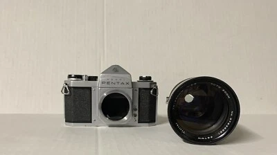 Asahi Pentax S2 'Super' Film Camera & Vivitar  75-260mm f4.5 Lens - Imagem 1 de 4