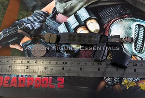 Hot Toys Cable MMS583 1/6 Scale Tactical Belt Holster Pouches Magazines Deadpool - Picture 1 of 6