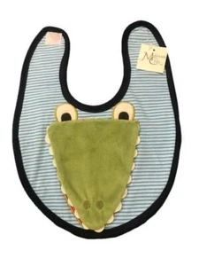 Maison Chic Gary the Gator Baby Bib - Picture 1 of 1