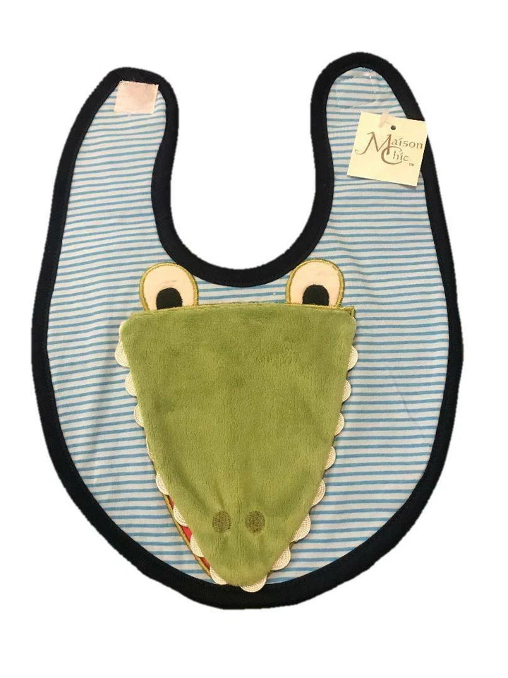 Babero de bebé Maison Chic Gary the Gator Foto 1 de 1