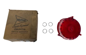 1960 Dodge Dart Pioneer Phoenix Rear Tail Light Lamp Red Lens 2093023 NOS - Picture 1 of 12