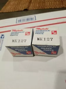 2 Kits Drum Brake Wheel Cylinder Repair Kit WK127 - Foto 1 di 2