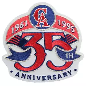 1995 California Angels 35th Anniversary Trikot Ärmel Aufnäher MLB Offiziell - Bild 1 von 1