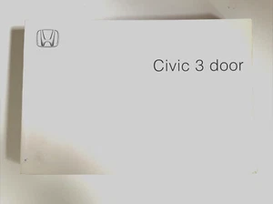 HONDA CIVIC 3 DOOR OWNERS MANUAL HANDBOOK 2001 TO 2005 MODEL YEARS  FREE POSTAGE - Picture 1 of 1