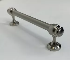 Restoration Hardware Lugarno Pull 5" Satin Nickel NEW MSRP $27 - Picture 1 of 13