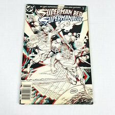 SUPERMAN RED SUPERMAN BLUE Feb. 1998 DC Comics 3-D cover No Glasses Comic Book