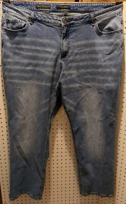 Pantalones de mezclilla Poetic Justice talla 22R Verla True Boyfriend lavado medio Foto 1 de 4