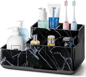 Electric Toothbrush Holder for Bathroom, Plastic Bathroom Countertop Organizer C - Picture 1 of 12