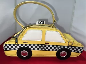 Bolso Cartera Taxi Amarillo Diseño Genial Inusual - Imagen 1 de 10