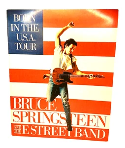 Vintage 1984 Bruce Springsteen. Born To Run USA Tour Konzertprogramm gebraucht - Bild 1 von 6