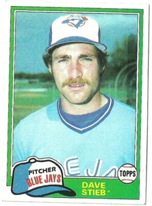 Dave Stieb Toronto Blue Jays #467 - Topps Casi Nuevo - Como Nuevo 1981 - Imagen 1 de 2