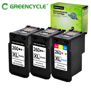 2 pezzi cartucce di inchiostro PG-260XL+1PKCL-261XL per Canon PIXMA TS5320 TS6420 TR7020 - Foto 1 di 18