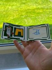 2022-23 National Treasures Collegiate Jeremy Sochan Patch Booklet Auto RC # 3/5