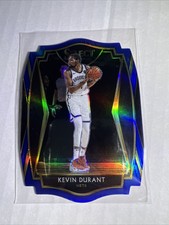 2020-21 Panini Select Kevin Durant Blue Die Cut /249 Premiere Level #101