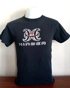Hinder Band T-Shirt black color medium size good condition, DELTA PRO WEIGHT - Picture 1 of 4