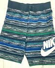 Vintage Nike 1994 F.C. Mens M Cotton Twill Shorts Big Spellout - Rare - Great