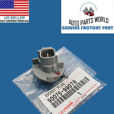 ПОДЛИННЫЙ OEM TOYOTA 4RUNNER ПИКАП TACOMA tC поворотник лампа розетка 90075-99078 - Изображение 1 из 3