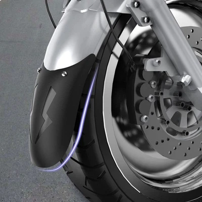 Motorcycle Lengthen Splash Guard Set Rear/Front Wheel Extension Fender Mudguard - Image 1 of 4